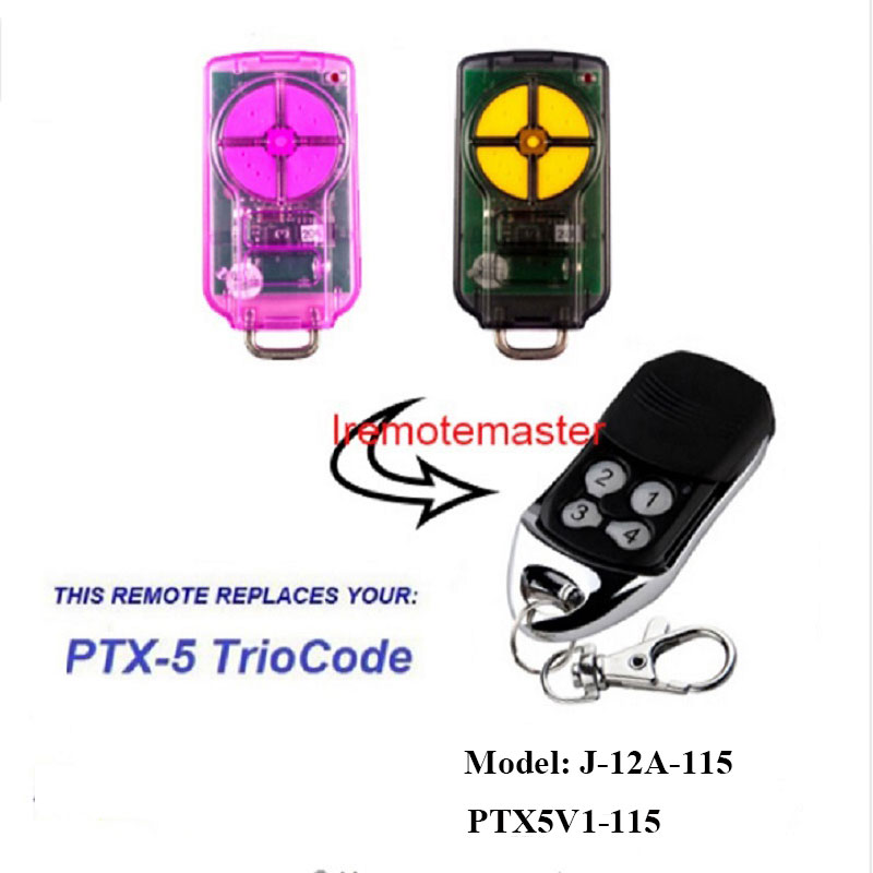 PTX5 V1 TrioCode Qapısının Uzaqdan Qapının Dəyişdirilməsi üçün 433.92MHz Rolling Code